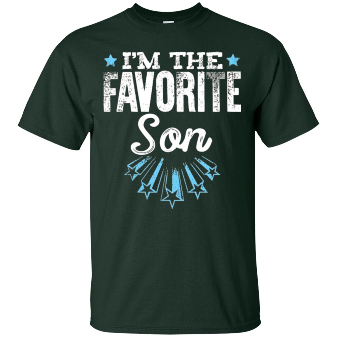 I'm The Favorite Son Family T-shirt Forest Green