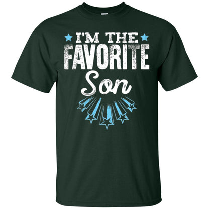 I'm The Favorite Son Family T-shirt Forest Green