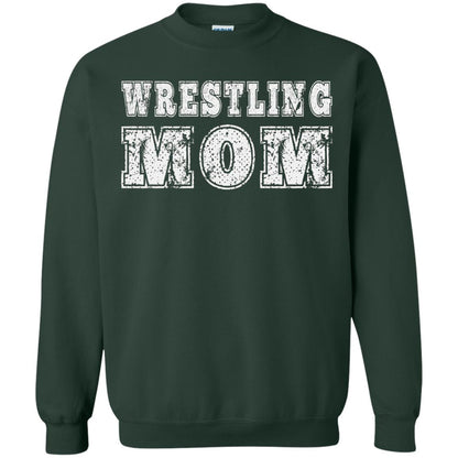 Wrestling Mom Mommy T-shirt Forest Green