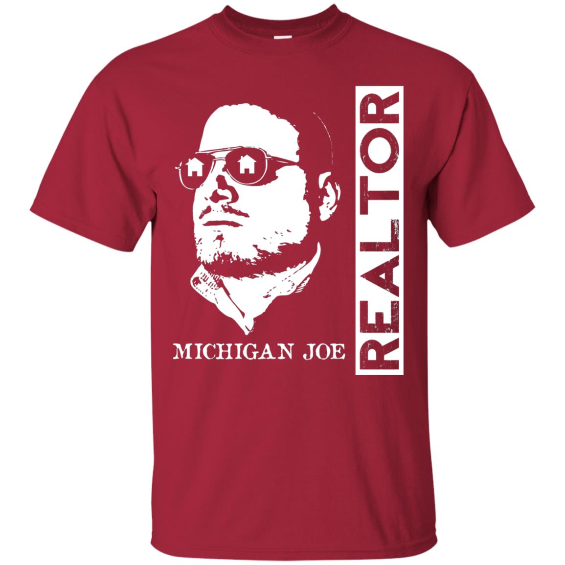 Official Michigan Joe T-shirt Cardinal