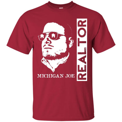 Official Michigan Joe T-shirt Cardinal