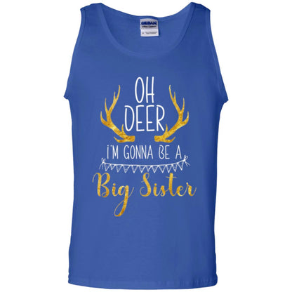 Announcement T-shirt Oh Deer I_m Gonna Be A Big Sister Royal