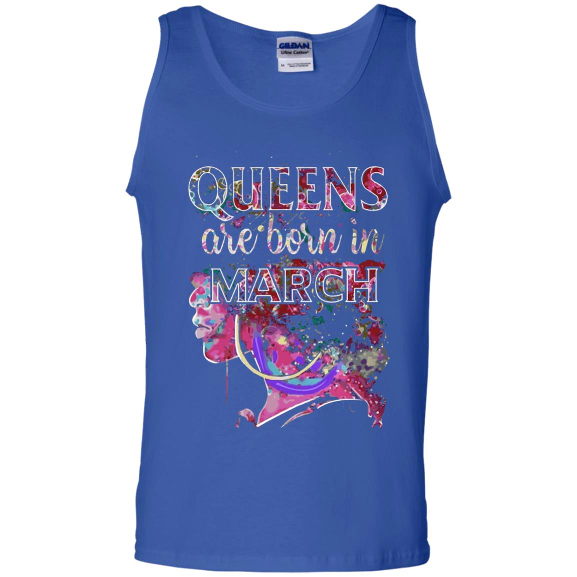 Birthday T-shirt Queens Are Born In March Royal