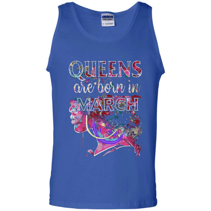 Birthday T-shirt Queens Are Born In March Royal