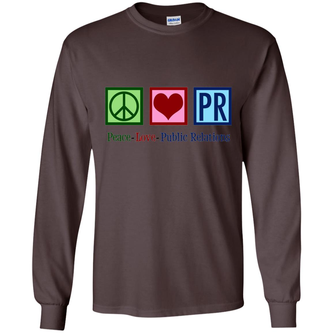 Cool Pr Public Relations T-shirt Dark Chocolate