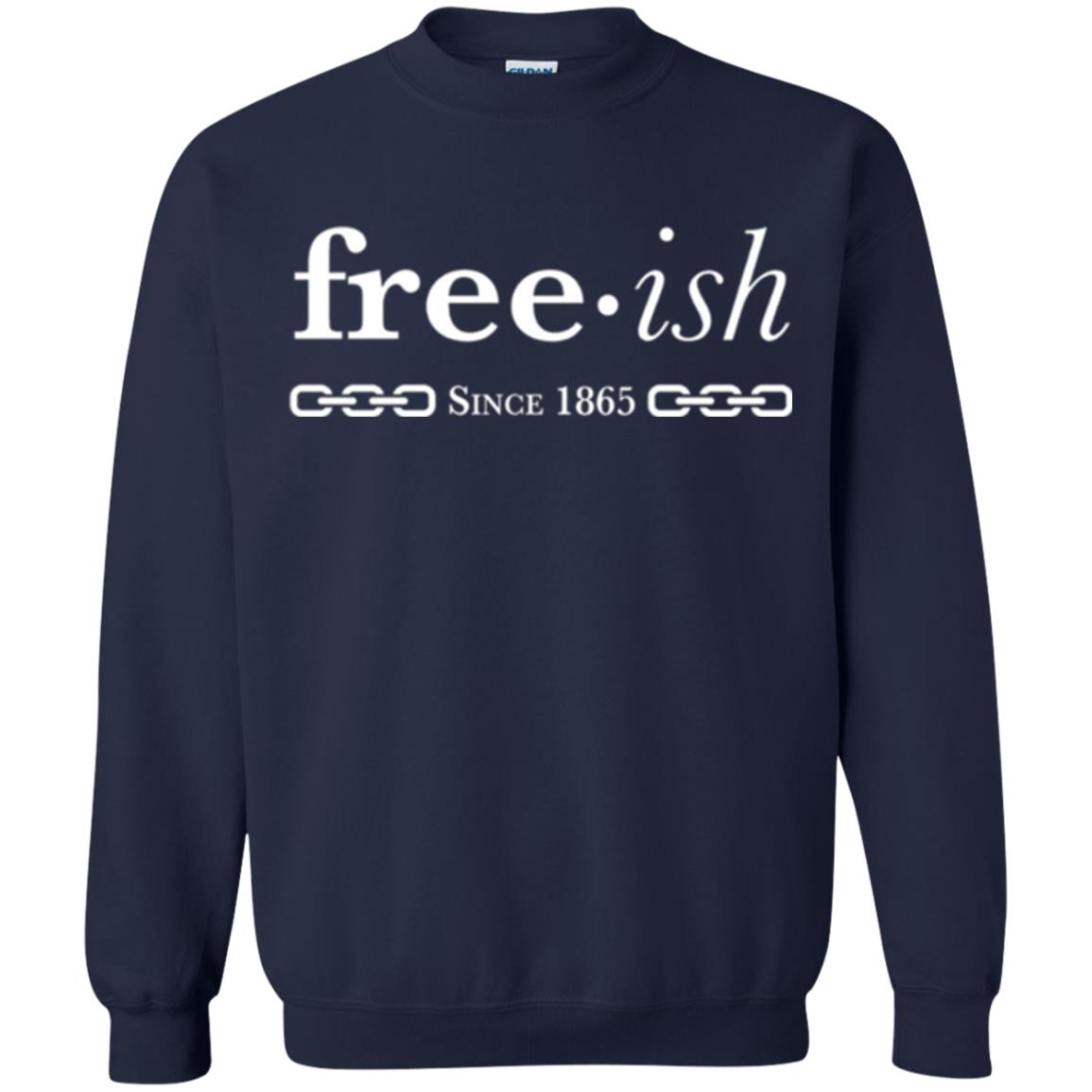 Free-ish Since 1865 Black Pride T-shirt Navy