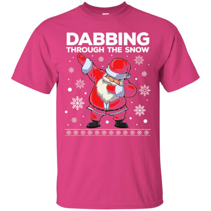 Christmas T-shirt Dabbing Through The Snow T-shirt Heliconia