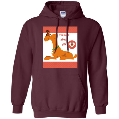 I_m Nuts About You T-shirt Maroon