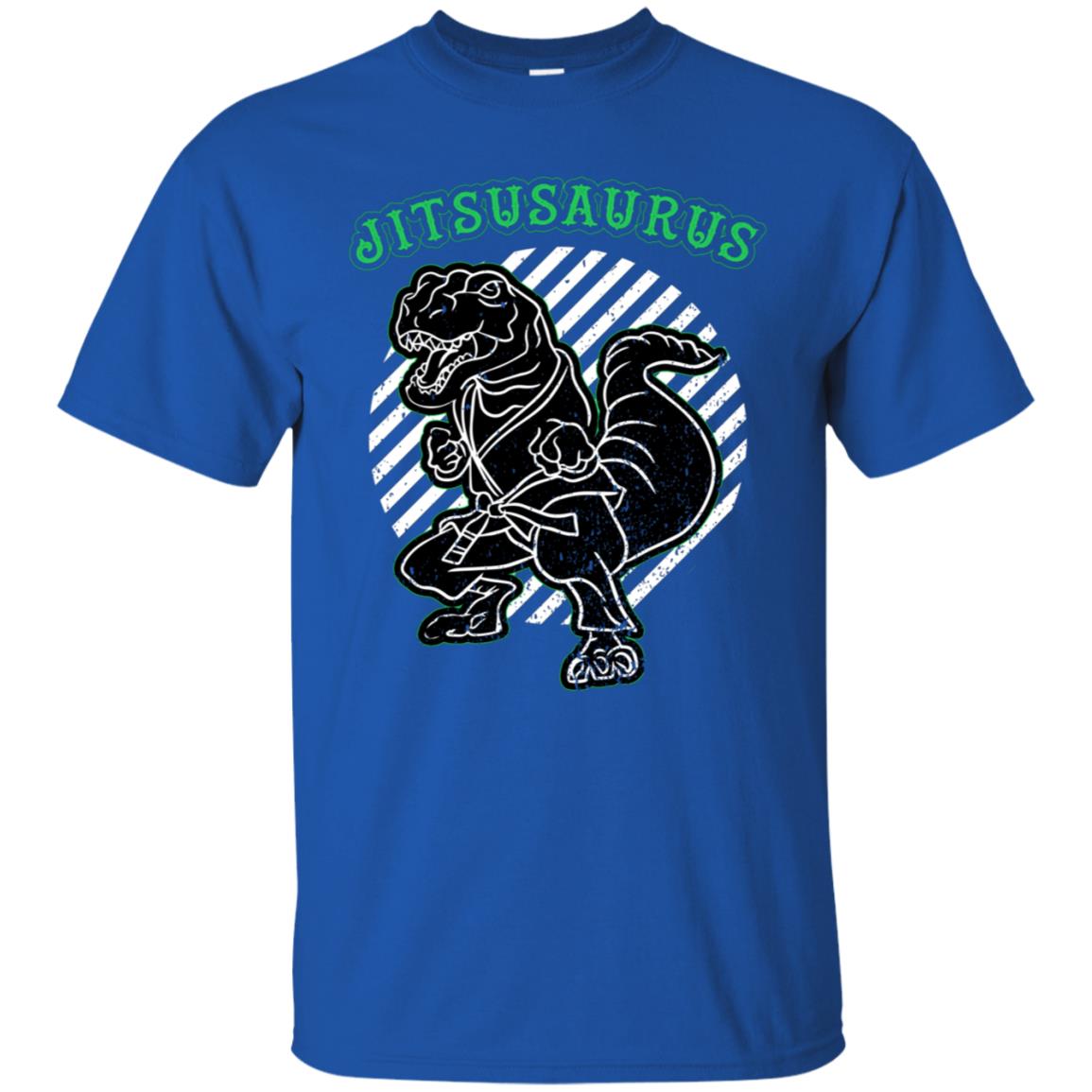 Jitsusaurus Jujutsu Saurus Shirt Royal