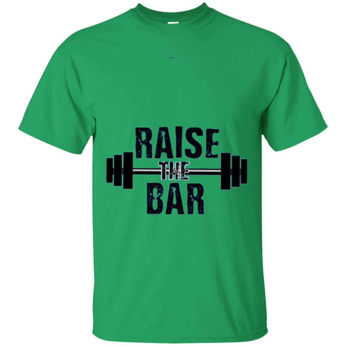 Workout Gym T-shirtraise The Bar Irish Green