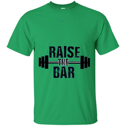 Workout Gym T-shirtraise The Bar Irish Green