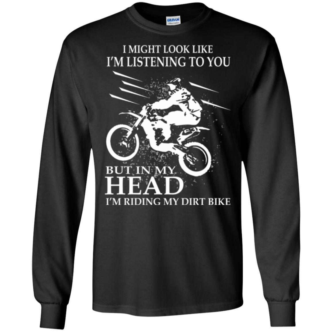 Motocross T-shirt I'm Riding My Dirt Bike Black