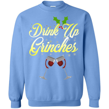 Christmas T-shirt Drink Up Grinches Carolina Blue