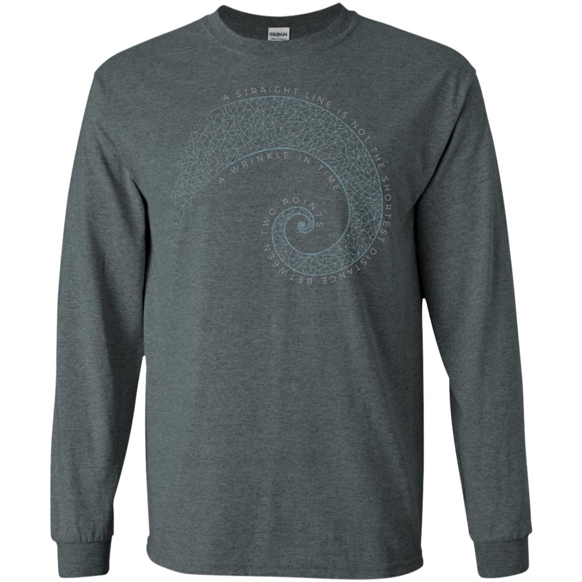 A Wrinkle In Time A Straight Line Movie Lover T-shirt Dark Heather