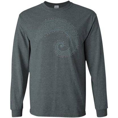A Wrinkle In Time A Straight Line Movie Lover T-shirt Dark Heather