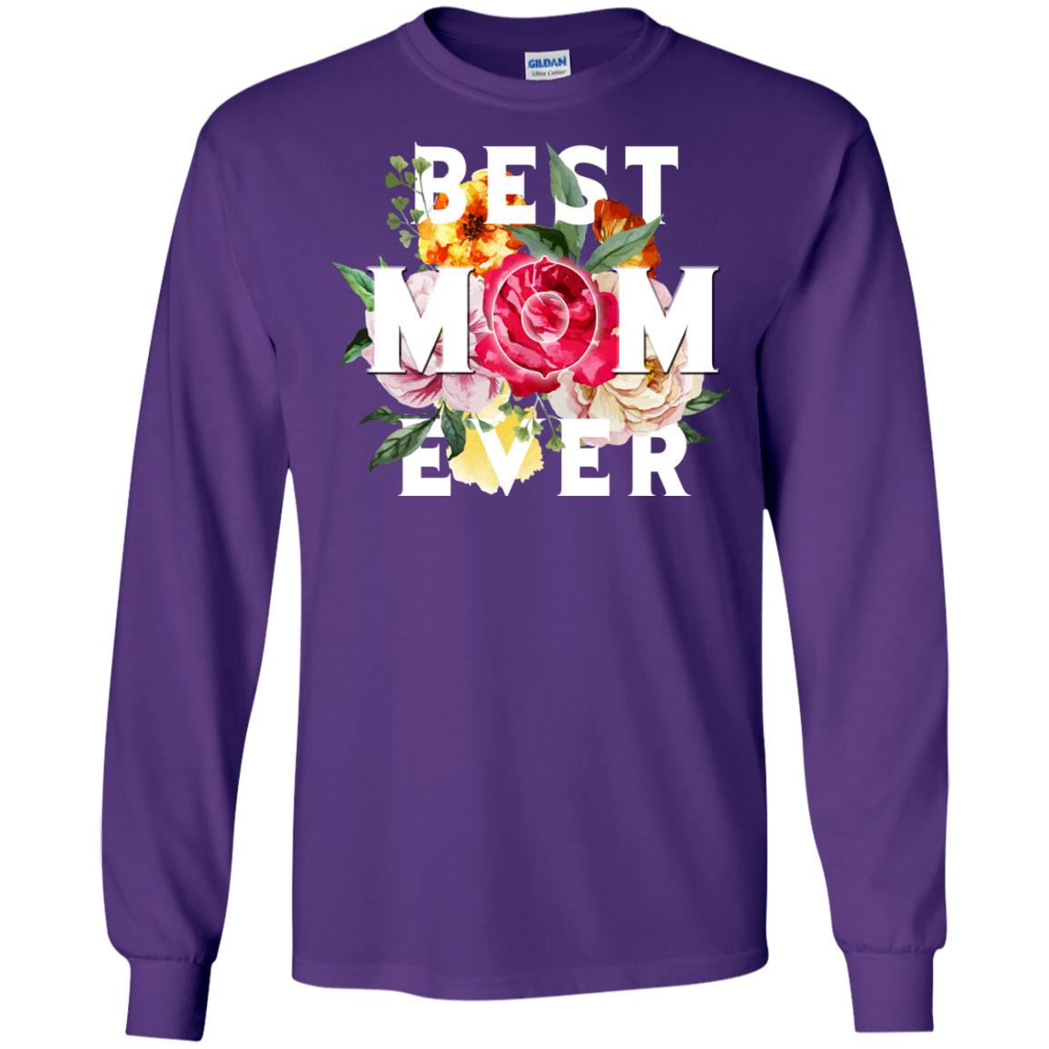 Best Mom Ever Mommy Shirt Purple