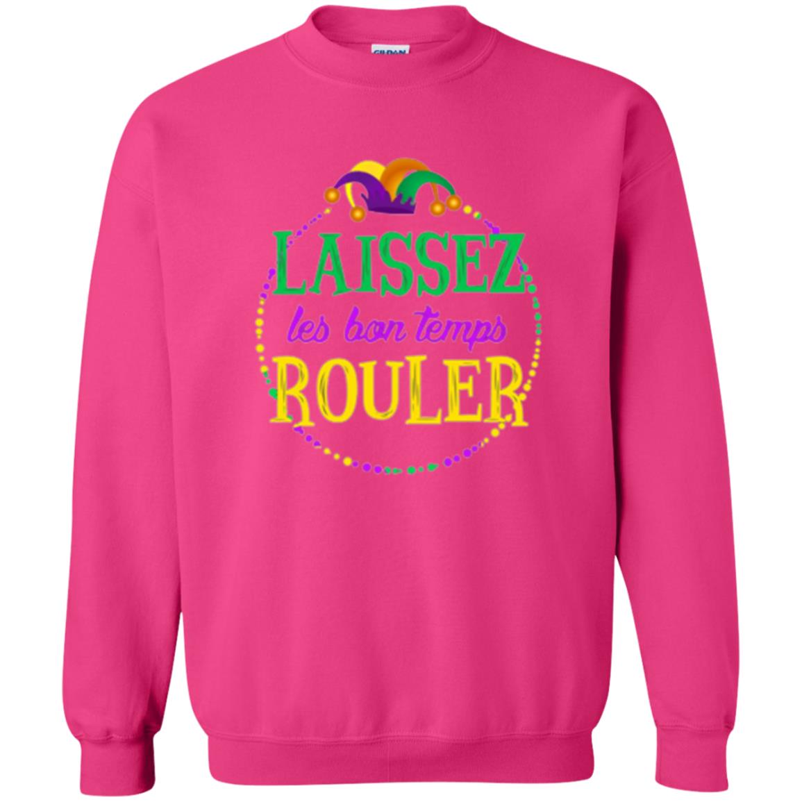 Mardi Gras T-shirt Laissez Les Bon Temps Rouler Heliconia