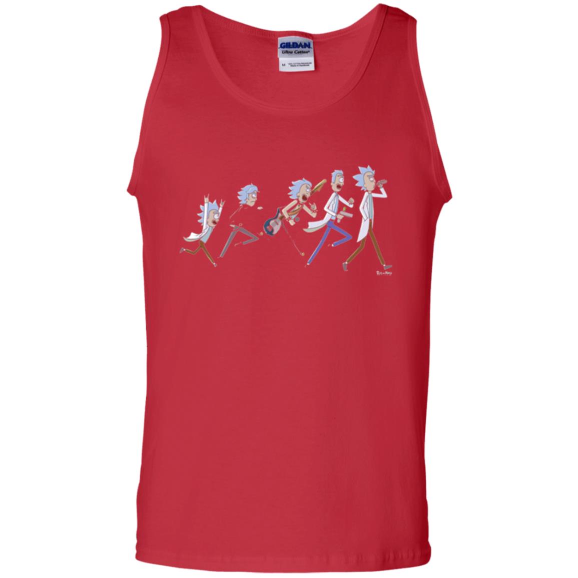 Rick And Morty T-shirt The Life Of Rick Red