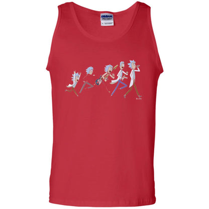 Rick And Morty T-shirt The Life Of Rick Red
