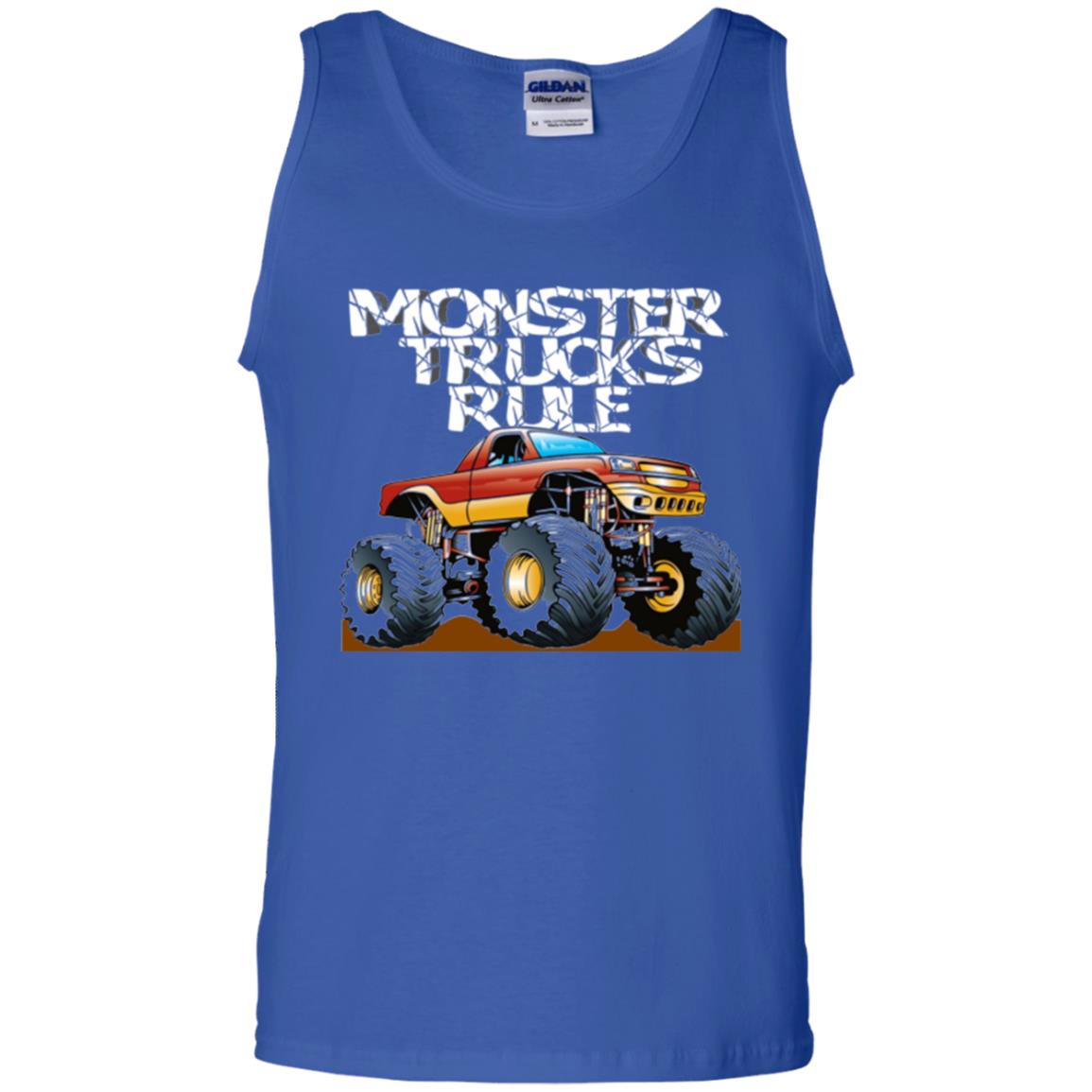 Monster Trucks Rule T-shirt Royal