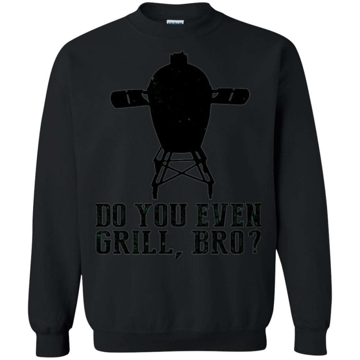 Bbq Grilling T-shirt Do You Even Grill Bro Black