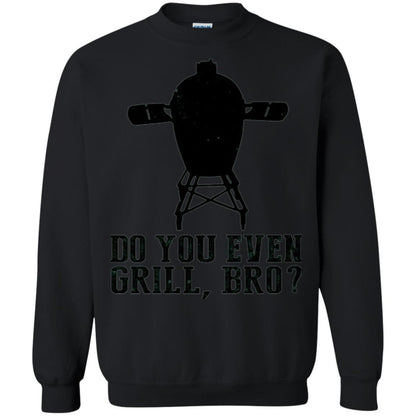 Bbq Grilling T-shirt Do You Even Grill Bro Black