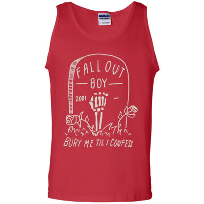 Fall Out Boy Bury Me Till I Confess T-shirt Red