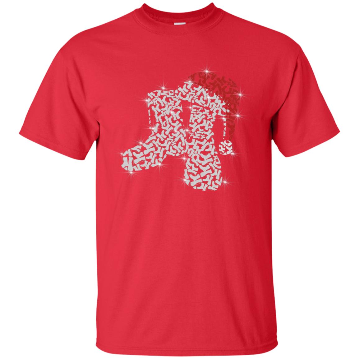 Veteran Boot With Santa Hat Merry Christmas Gift Shirt For Mens Womens Red