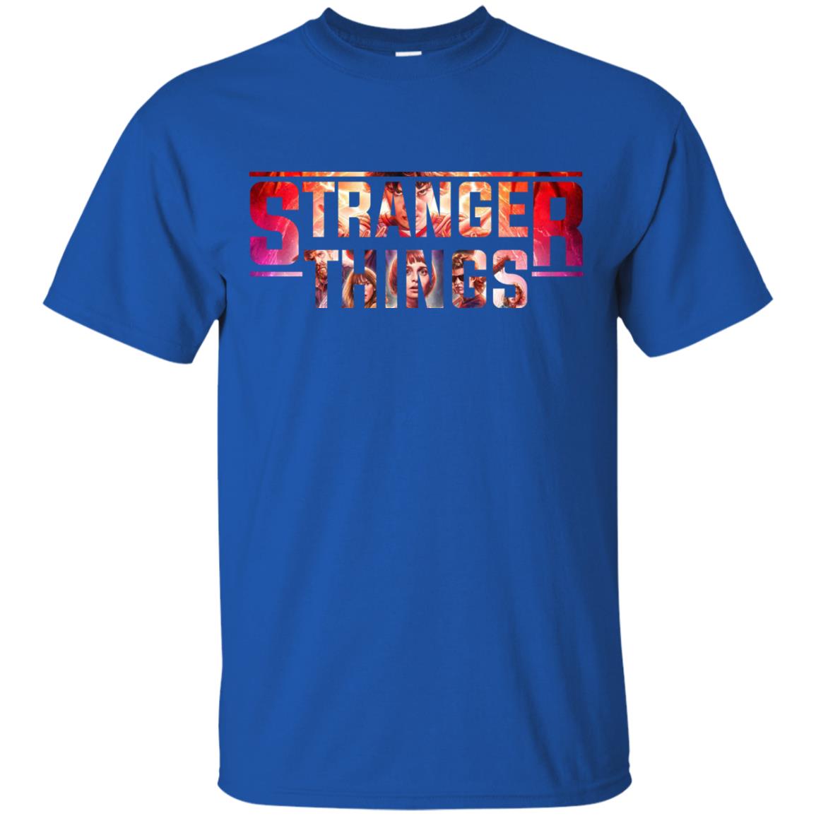 Stranger Things Shirt Royal
