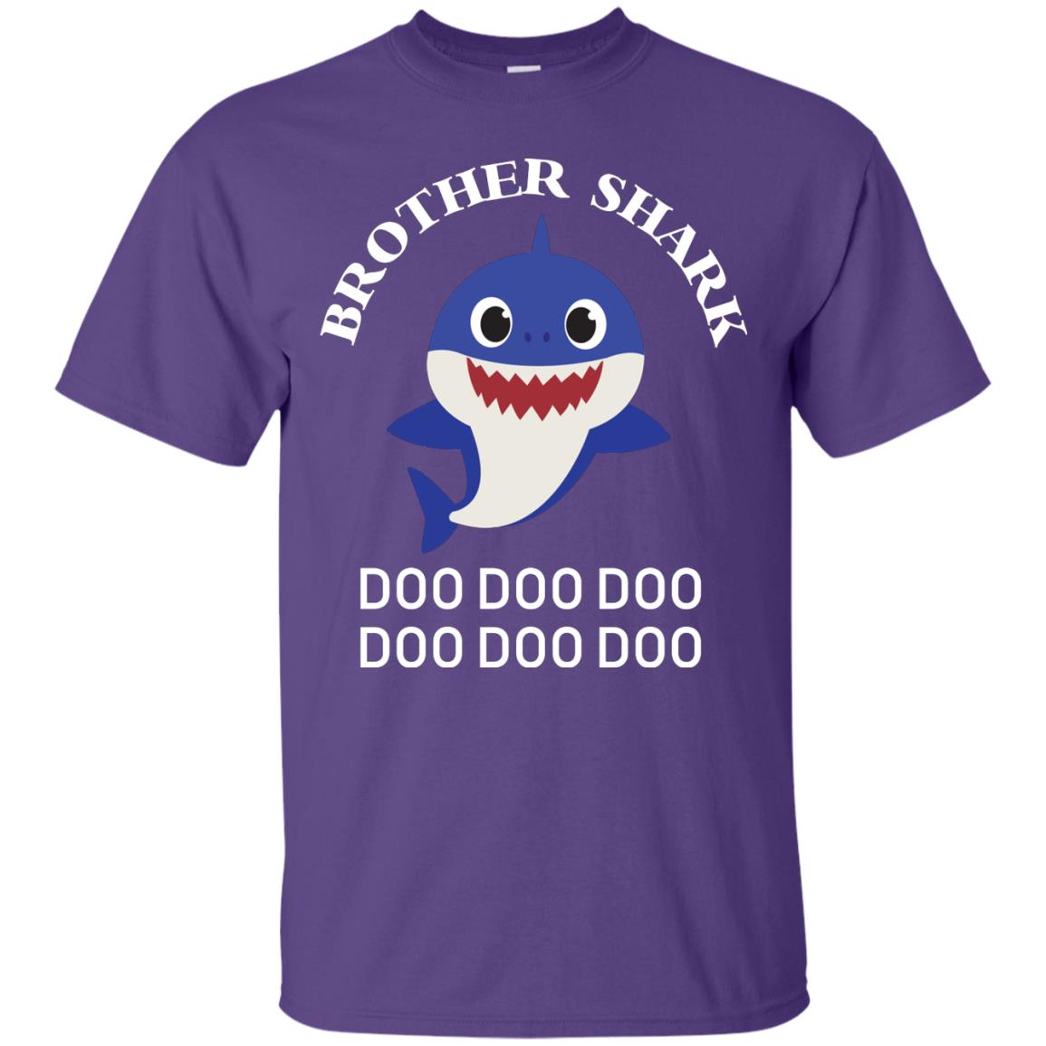 Brother Shark Family Shark Shirt Purple