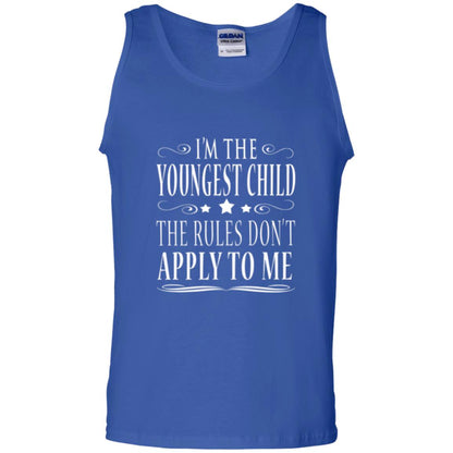 The Youngest Child T-shirt I_m The Youngest Child The Rules Don_t Apply To Me Royal