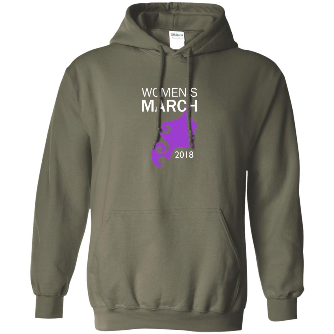 Women's March 2018 T-shirt Military Green
