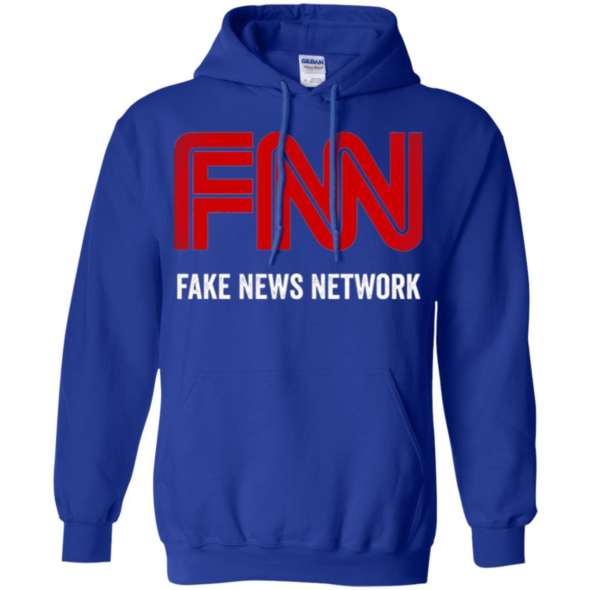 Anti Trump T-shirt Fnn The Fake News Network Royal
