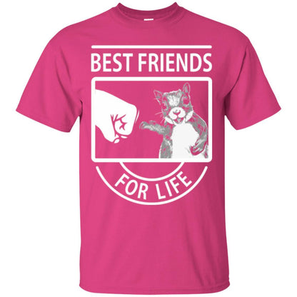 Squirrel T-shirt Best Friend For Life T-shirt Heliconia