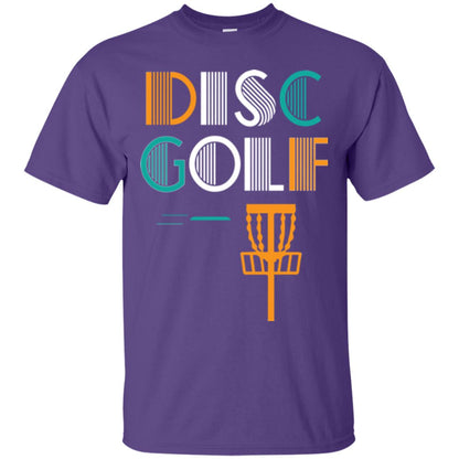 Golf Lover T-shirt Disc Golf Purple