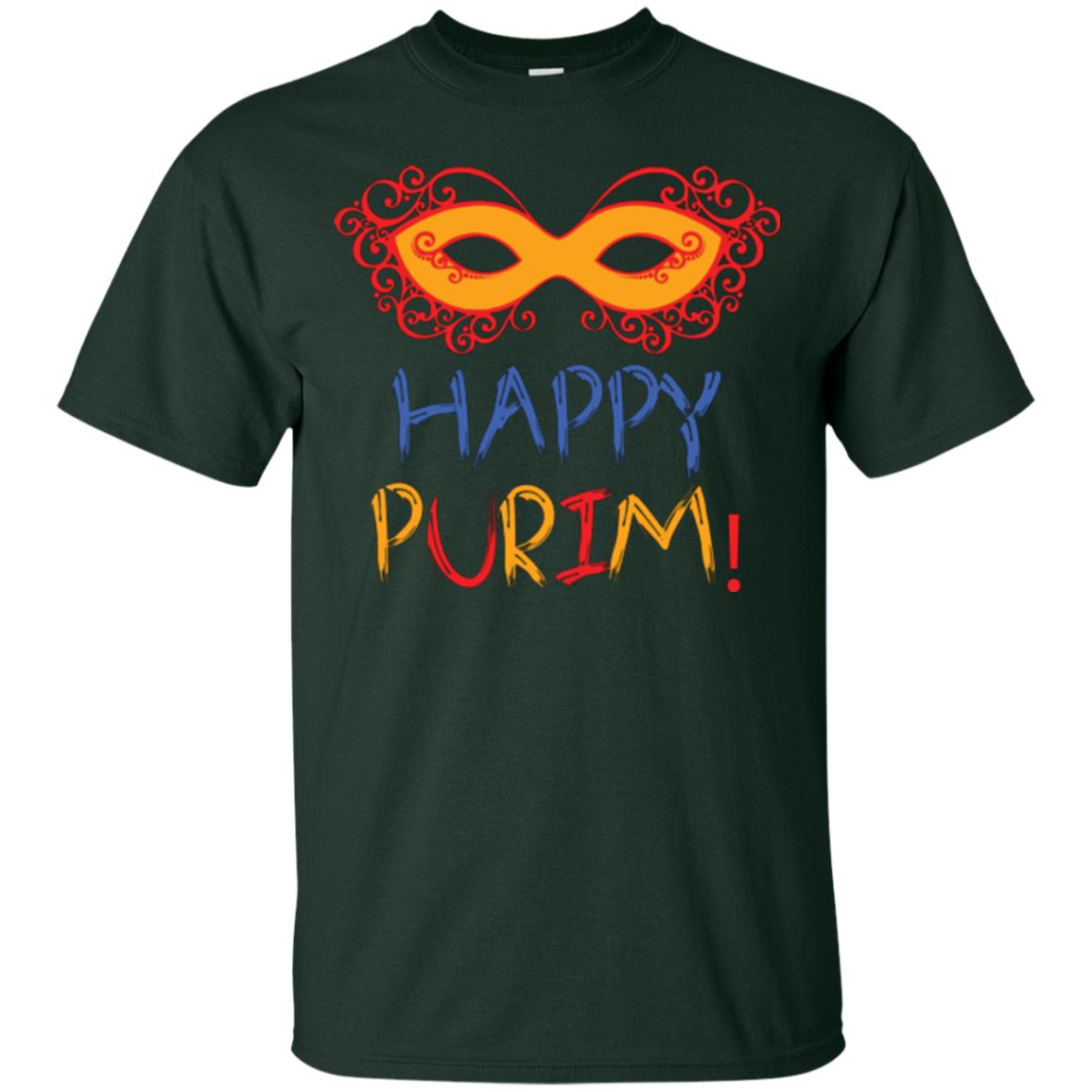 Purim Day T-shirt Happy Purim Forest