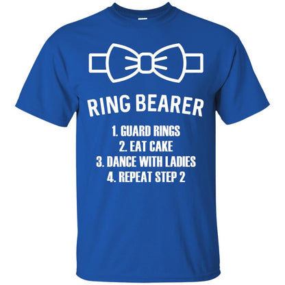 Ring Bearer T-shirt Boys Wedding Guard Rings, Eat Cake Royal