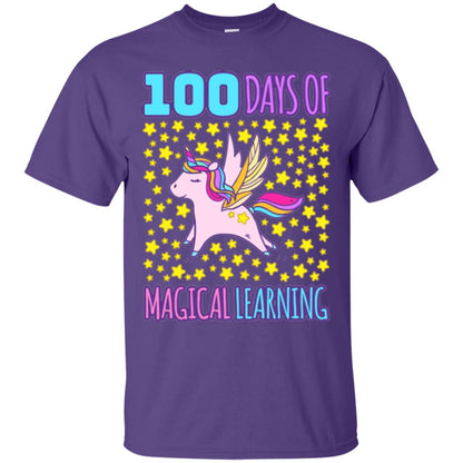 Children T-shirt Adorable 100th Day Of School Purple