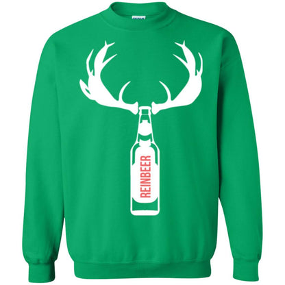 Christmas T-shirt Funny Christmas Reinbeer Irish Green