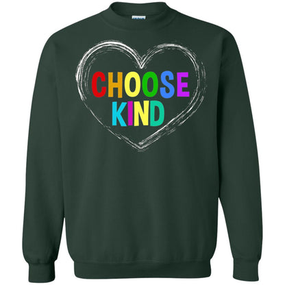 Choose Kind Anti Bullying T-shirt Forest Green