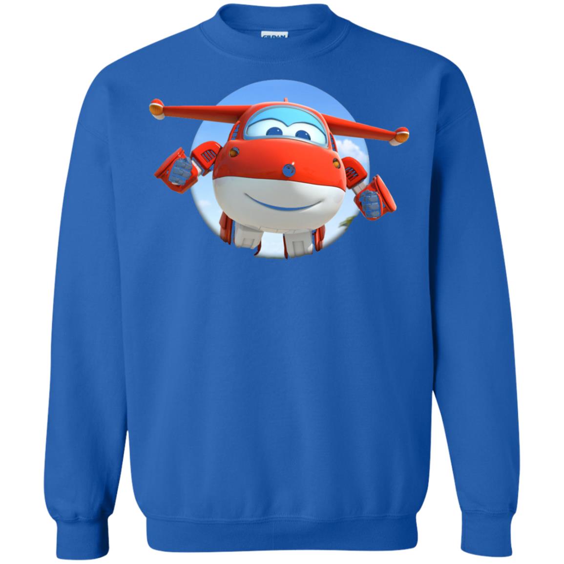 Super Wings Jett Movie Lover T-shirt Royal