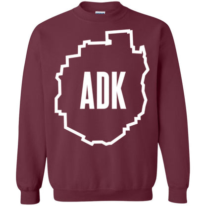 Adirondacks Adk T-shirt Maroon