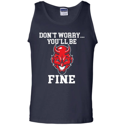 Don_t Worry You_ll Be Fine Shirt Navy