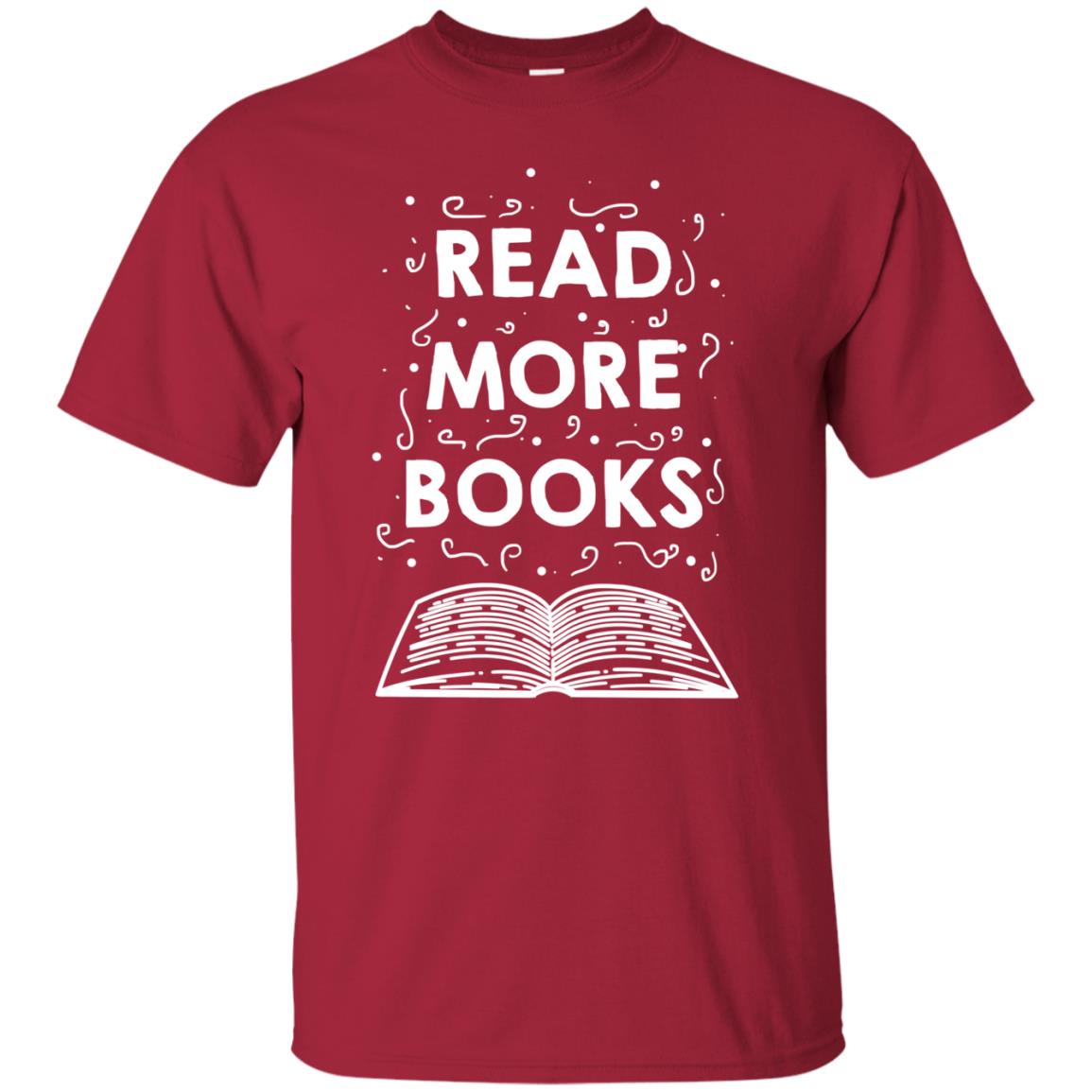 Read More Books Shirt Cardinal