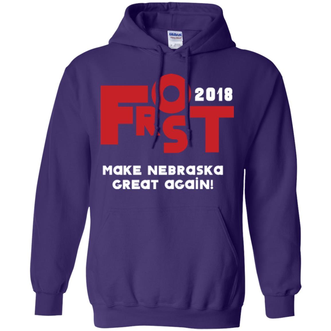 Frost 2018 Make Nebraska Great Again T-shirt Purple