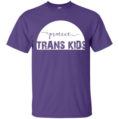 Protect Trans Kids T-shirt Purple