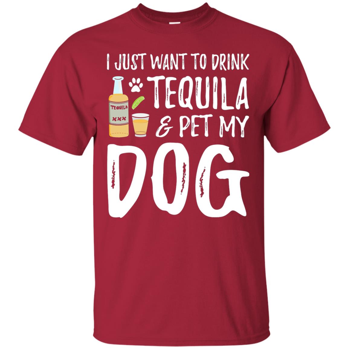 I Just Want To Drink Tequila And Pet My Dog Cardinal