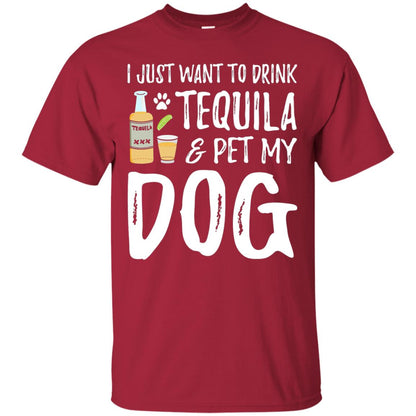 I Just Want To Drink Tequila And Pet My Dog Cardinal