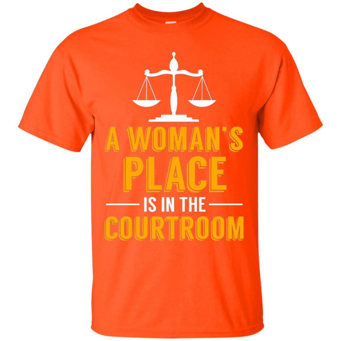 Lawyers Graduation A Woman_s Place Is In The Courtroom Orange