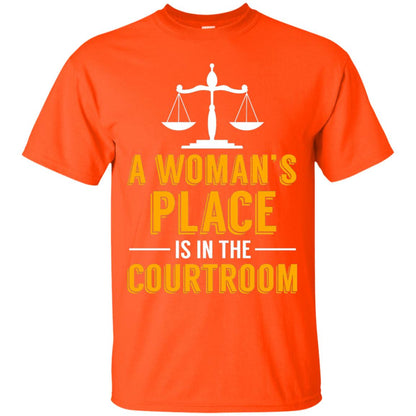 Lawyers Graduation A Woman_s Place Is In The Courtroom Orange